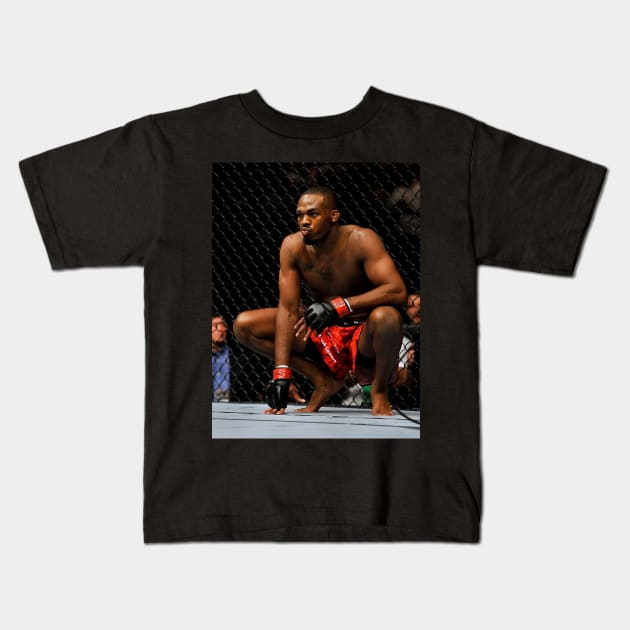 Jon Jones Kids T-Shirt by SavageRootsMMA